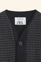 GINGHAM WOOL BLEND JACKET LIMITED EDITION