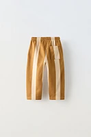 WIDE STRIPED PANTS