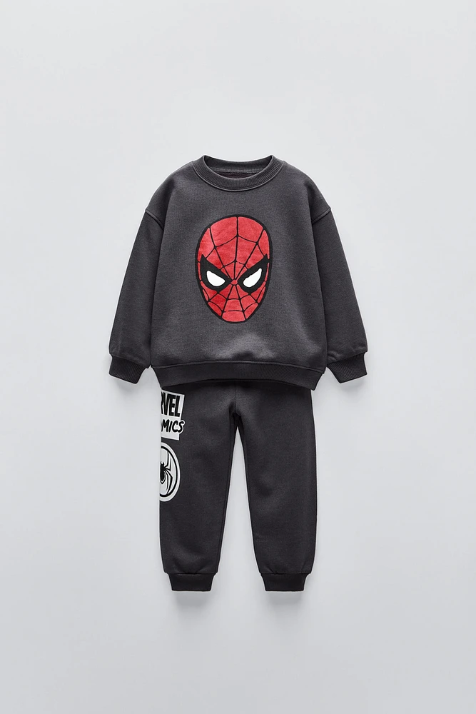 SPIDER-MAN © MARVEL SWEATSHIRT AND PANTS MATCHING SET