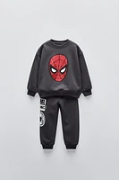 SPIDER-MAN © MARVEL SWEATSHIRT AND PANTS MATCHING SET