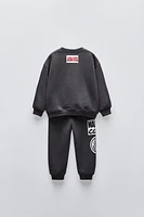 SPIDER-MAN © MARVEL SWEATSHIRT AND PANTS MATCHING SET