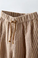 STRIPED DRAWSTRING PANTS