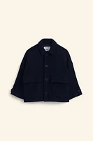 SHORT WOOL COAT LIMITED EDITION