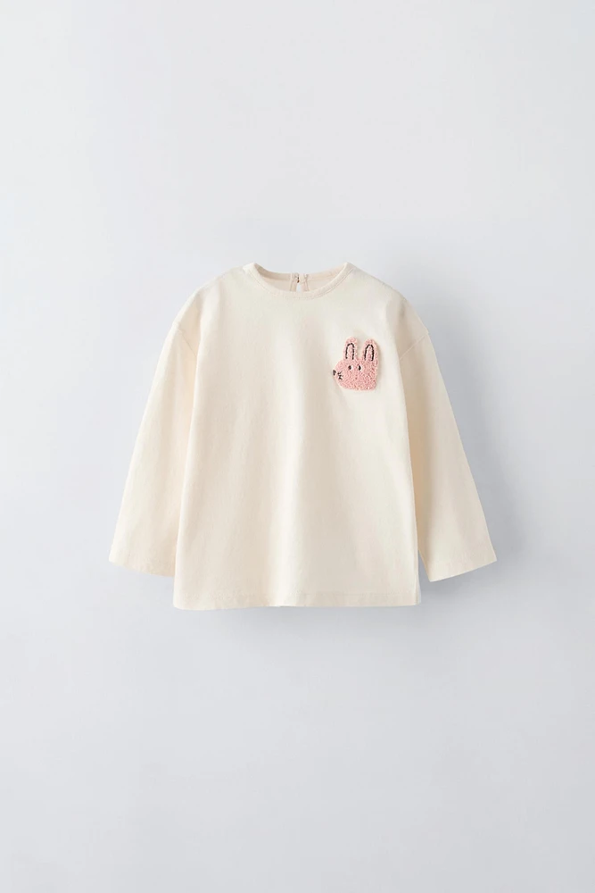 RUFFLE RABBIT T-SHIRT