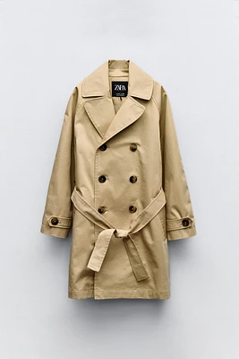 BELTED TRENCH COAT