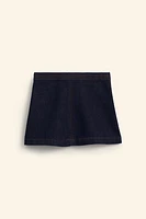 SCALLOPED DENIM SKIRT LIMITED EDITION