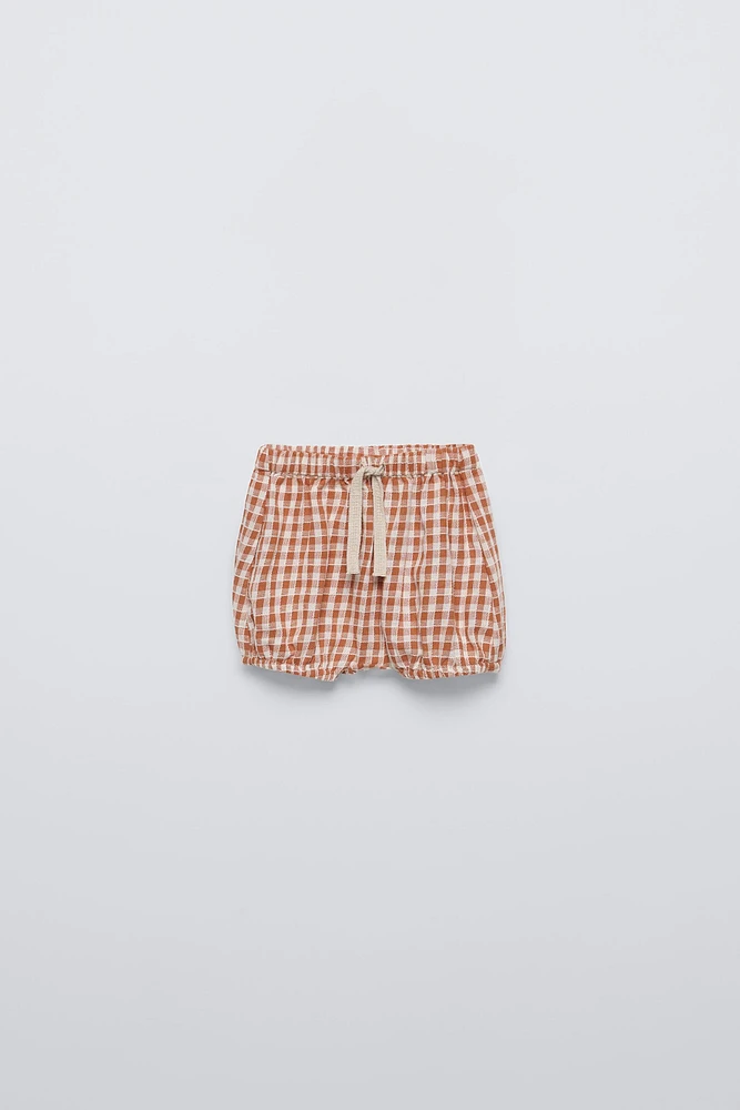 GINGHAM BLOOMER