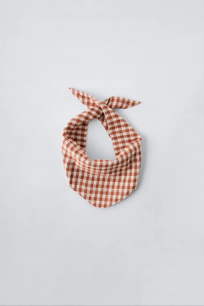 GINGHAM BANDANA