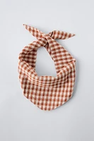 GINGHAM BANDANA