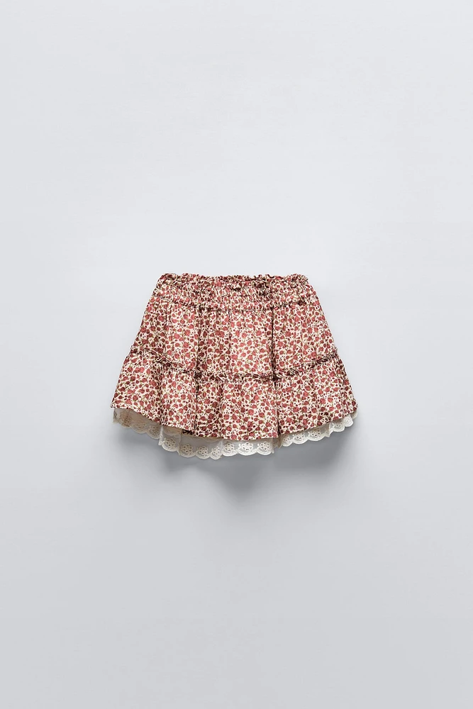 FLORAL SKIRT