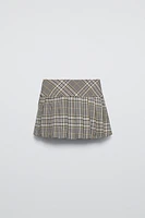 PLAID SKIRT