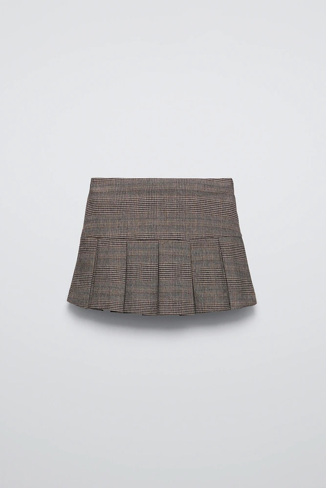 PLAID SKIRT