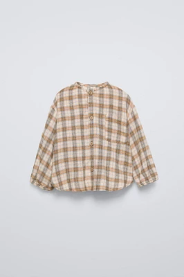 PLAID POCKET SHIRT