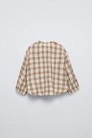 PLAID POCKET SHIRT