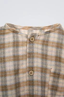 PLAID POCKET SHIRT