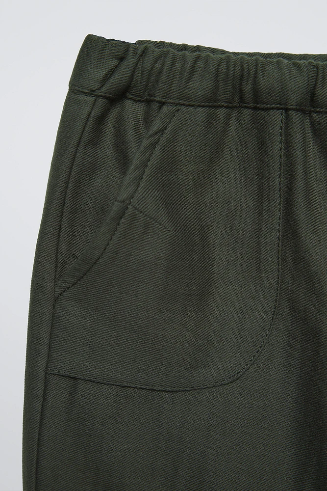 TEXTURED PANTS