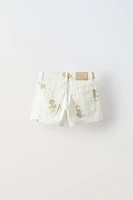 FLORAL PRINTED SHORTS