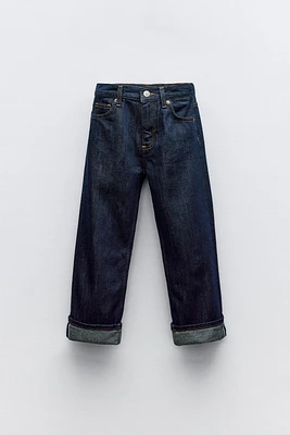 STRAIGHT FIT SELVEDGE JEANS