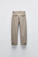 STRETCHY SLIM FIT CHINO PANTS