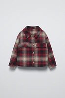 PLAID OVERSHIRT