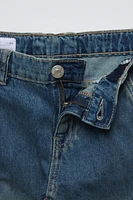 WIDE FIT CARGO JEANS