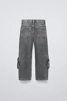 MULTIPOCKET DENIM PANTS