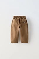 “BIG OLITA” CANVAS DRAWSTRING PANTS