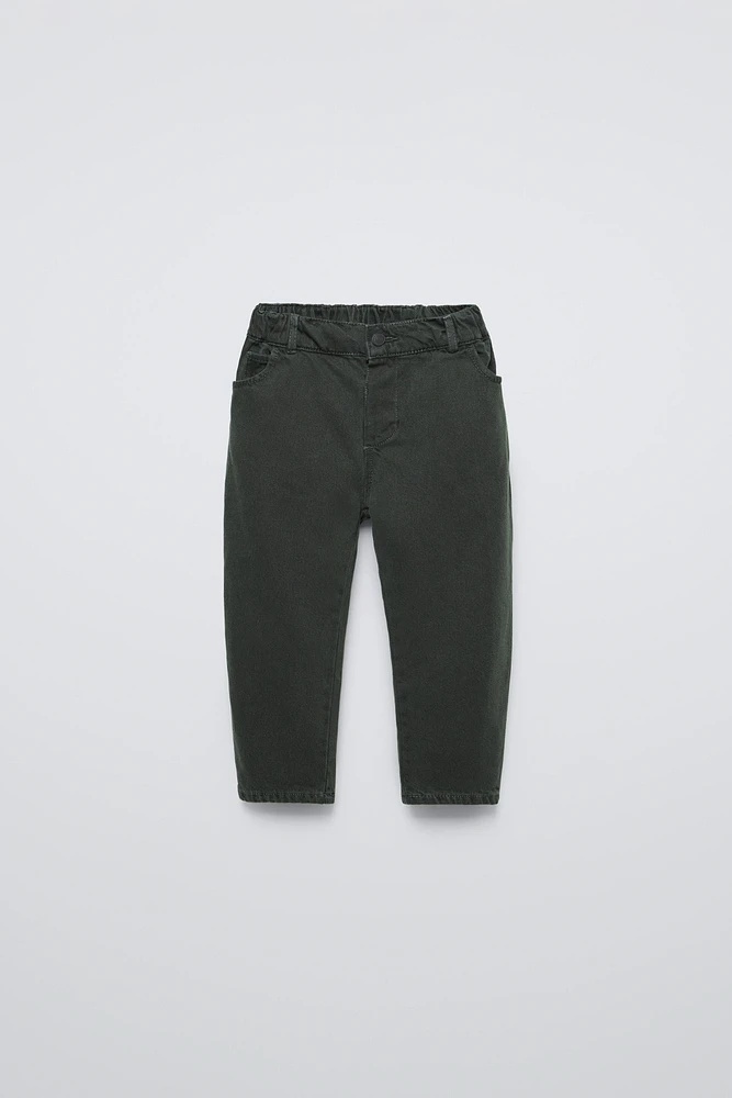 TWILL BALLOON PANTS