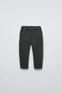 TWILL BALLOON PANTS