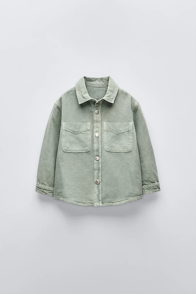 POCKET OVERSHIRT