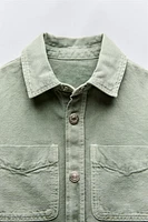 POCKET OVERSHIRT