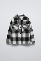 PLAID OVERSHIRT WITH POCKET