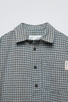 PLAID POCKET SHIRT