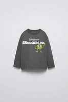 MIKE MONSTERS, SA © DISNEY PIXAR RAISED PRINT T-SHIRT