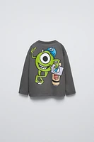 MIKE MONSTERS, SA © DISNEY PIXAR RAISED PRINT T-SHIRT