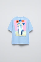 FLORAL EMBROIDERY T-SHIRT