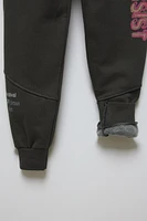 TEXT PRINT JOGGER PANTS