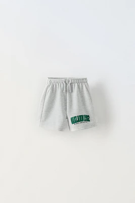 TEXT LABEL SHORTS