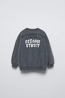 SESAME STREET © WASHED EFFECT SWEATSHIRT