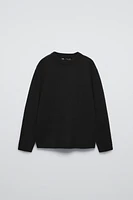 100% CASHMERE KNIT SWEATER