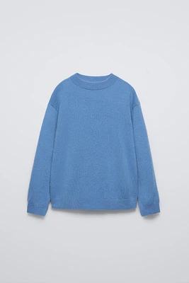 BASIC 100% CASHMERE SWEATER