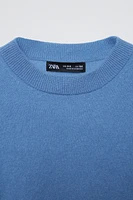 BASIC 100% CASHMERE SWEATER