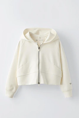 MODAL HOODED SWEATSHIRT