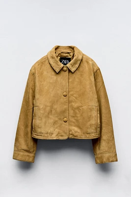 SUEDE LEATHER JACKET