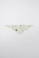 POINTELLE BOW KERCHIEF