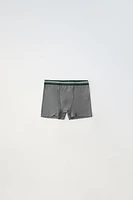 6- YEARS/ FIVE-PACK OF STRIPED BOXERS