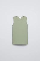 6- YEARS/ TWO-PACK OF SLEEVELESS SHIRTS