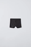 6-14 YEARS/ THREE-PACK OF RIB LABEL BOXERS