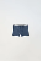 6- YEARS/ FIVE-PACK OF STRIPED BOXERS