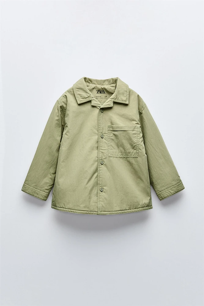 PADDED OVERSHIRT